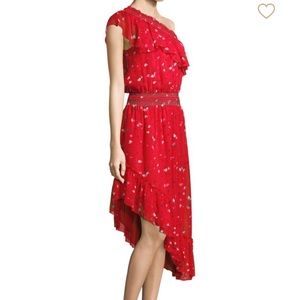 Joie Hafsa Fiesta Red Dress